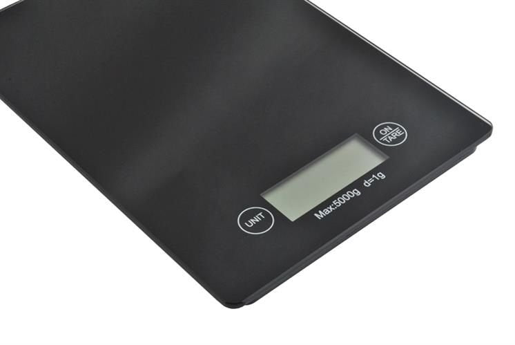 Flat kitchen scale