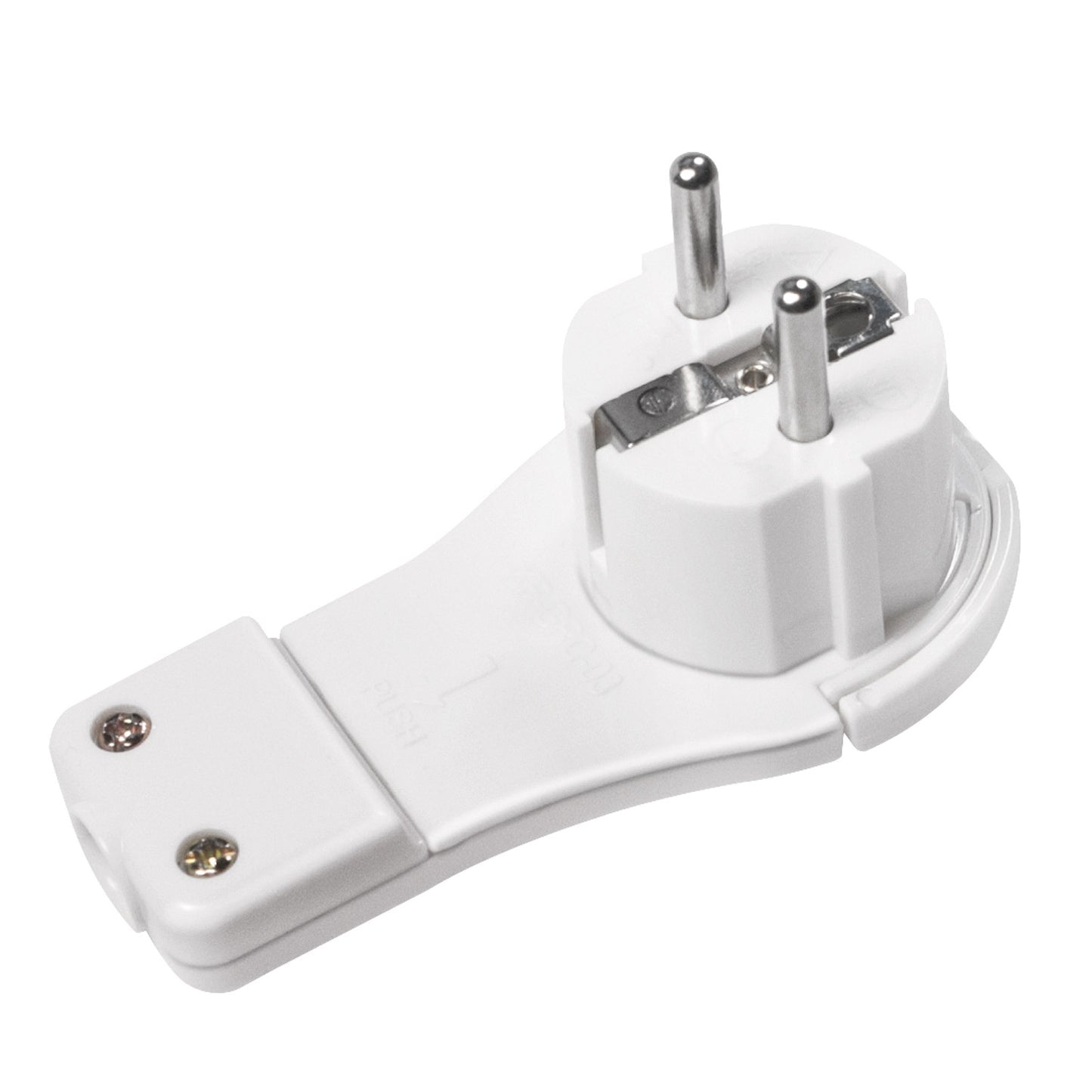 Flat plug Grounded