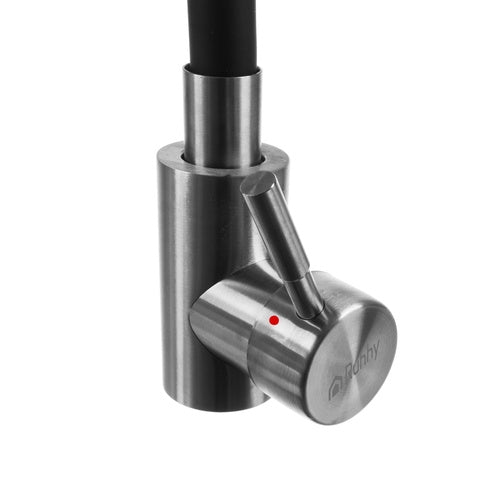 Flexible Spout Kitchen Faucet - Stainless Steel