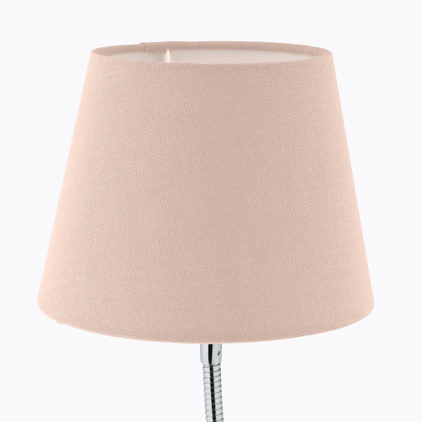 Flexible table lamp with fabric shade