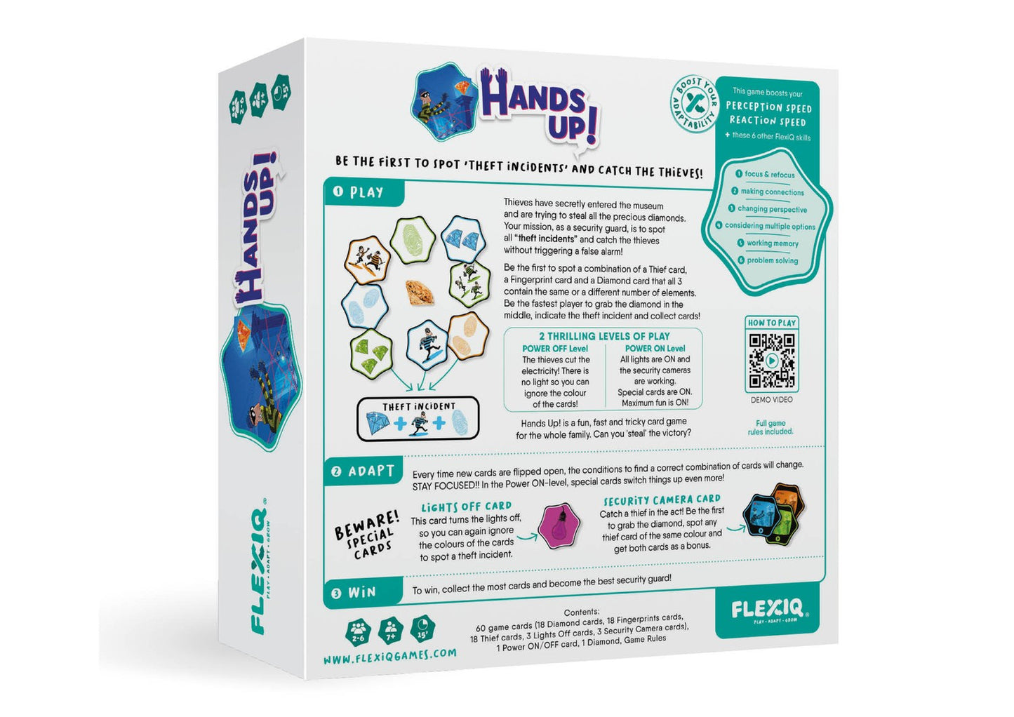 Flexiq Boardgame Hands Up!