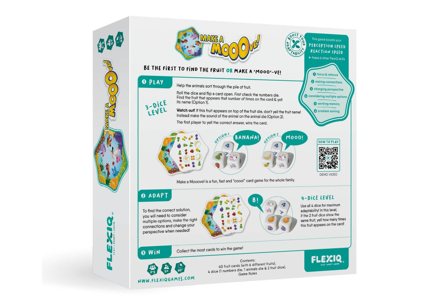 Flexiq Boardgame Make A Mooove