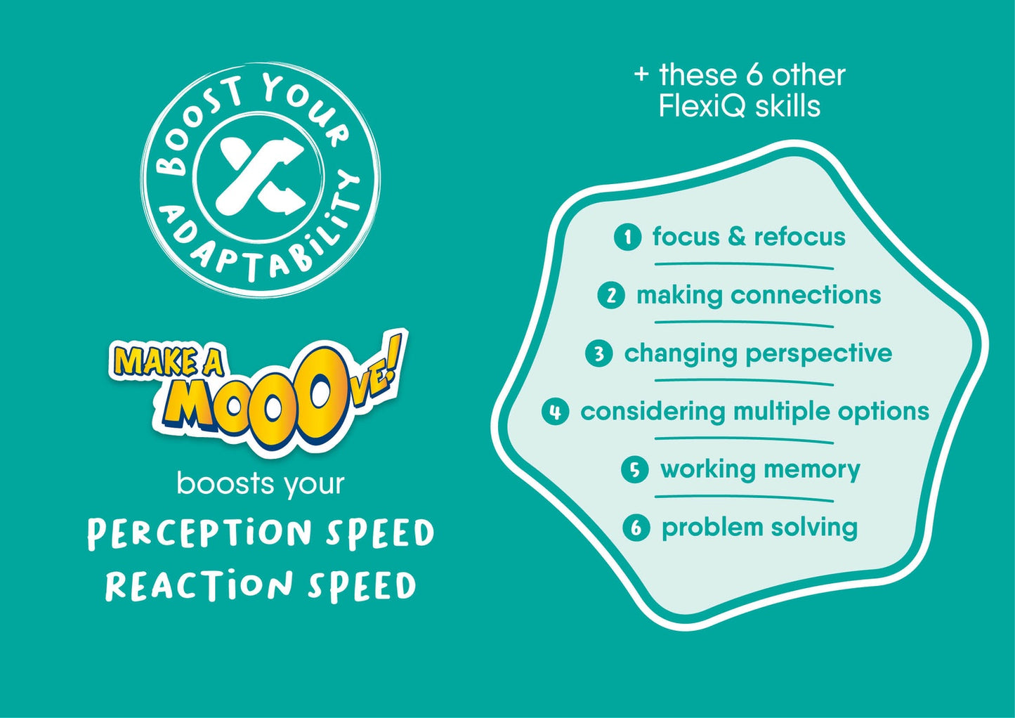 Flexiq Boardgame Make A Mooove