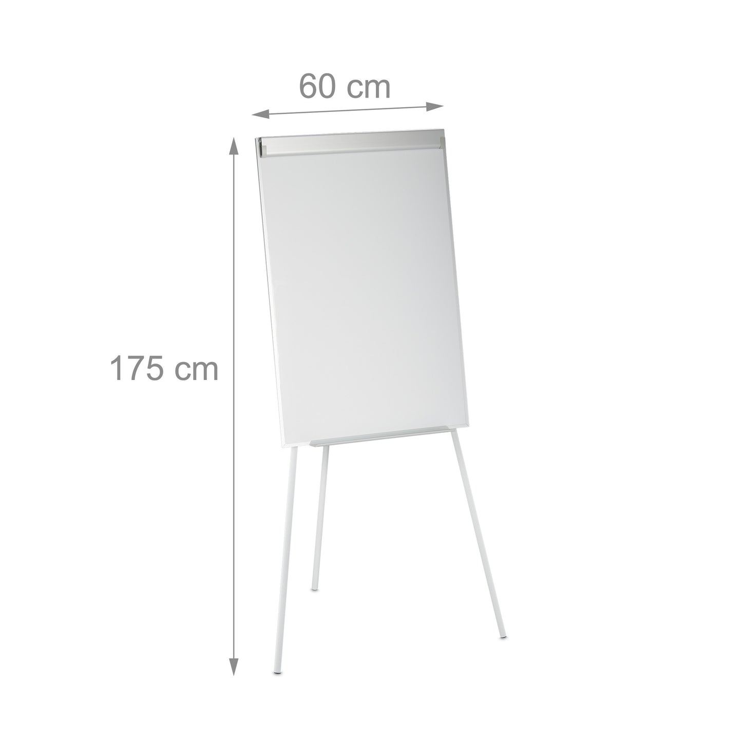 Flipchart Whiteboard with Paper Holder, Magnetic Surface