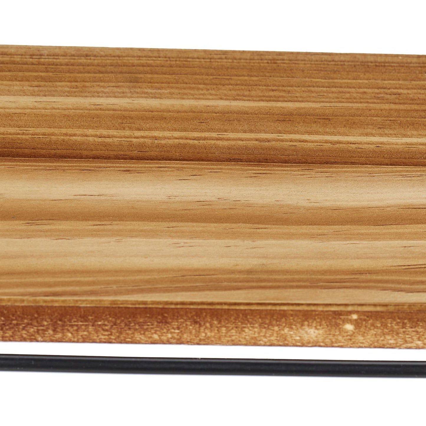 Floating honeycomb shelf
