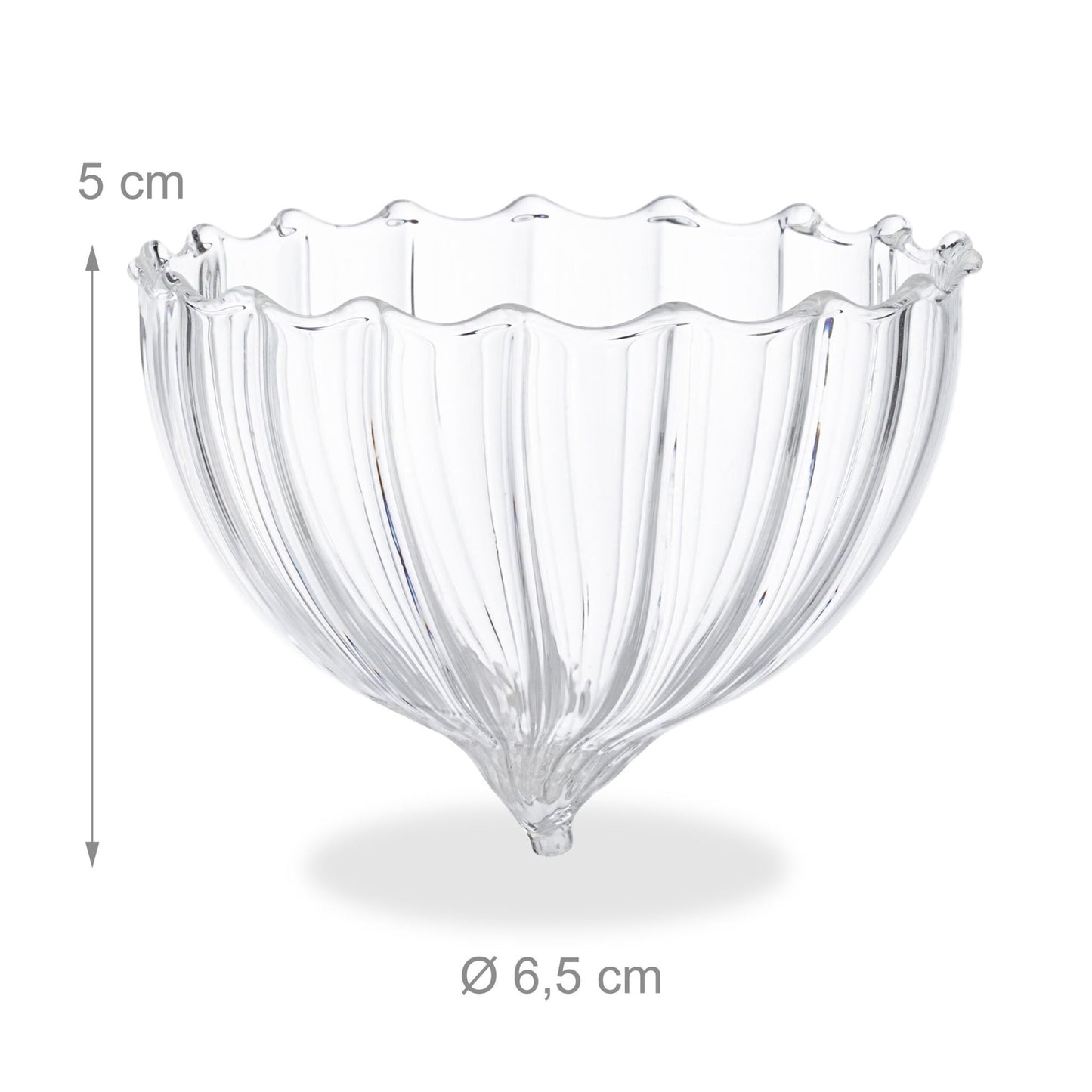 Floating tealight holder set of 12 pcs