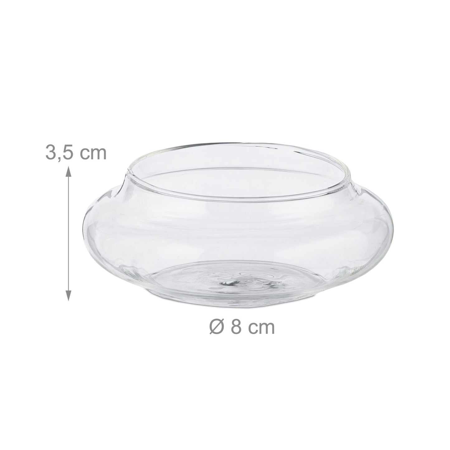 Floating tealight holder set of 12 pcs