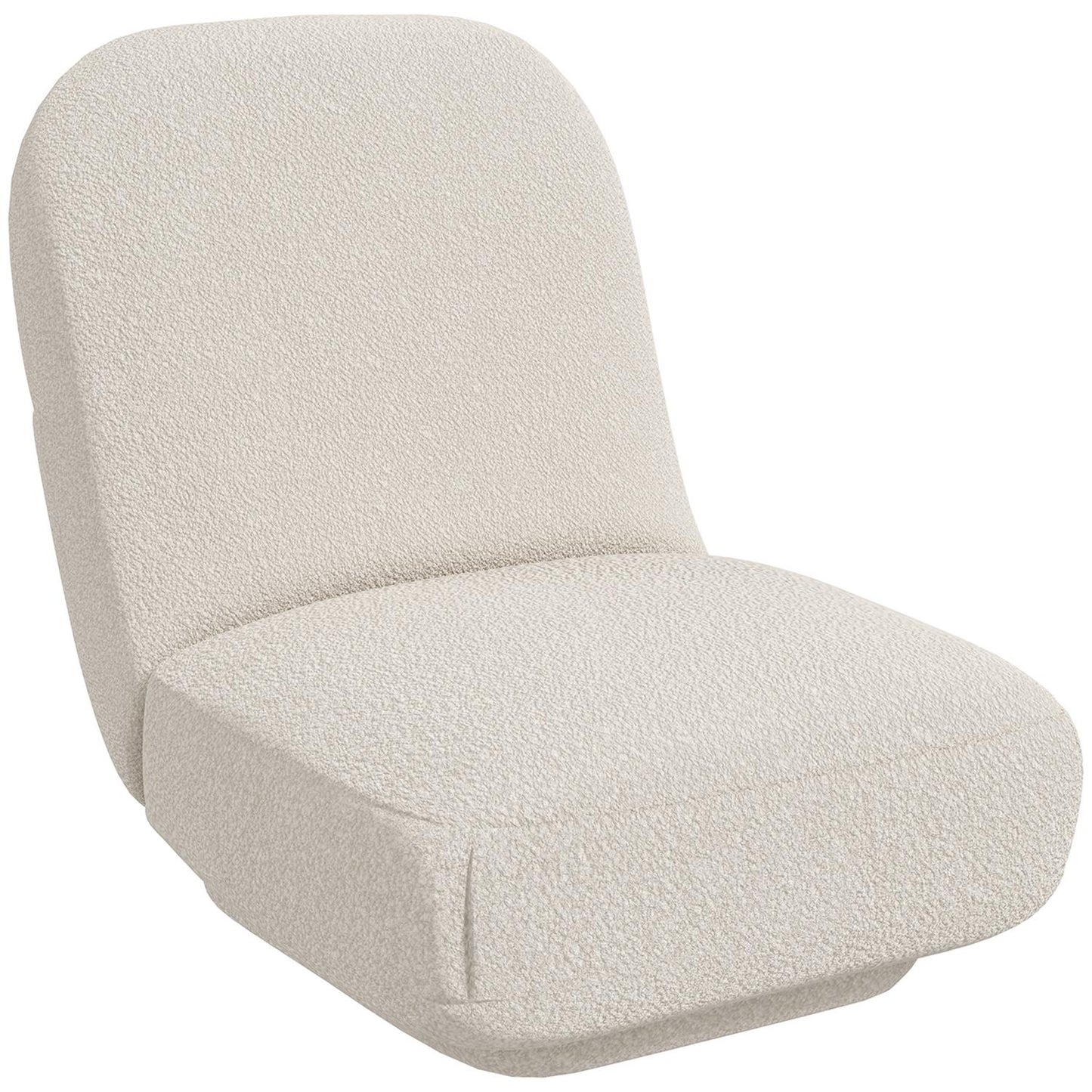 Cream Velvet Floor Chair & Sofa - Meditation or Lounge Use