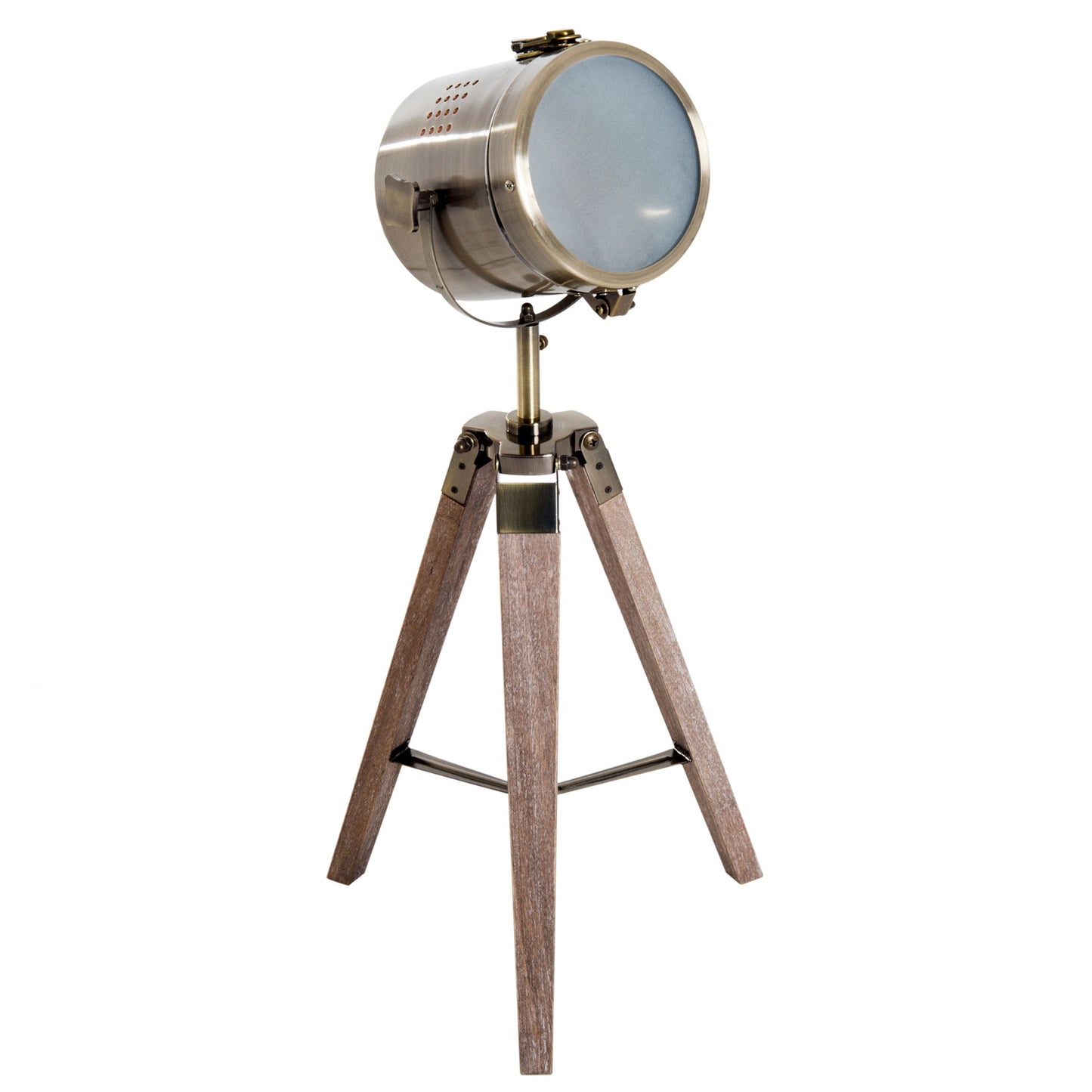 Stand floor lamp, stainless steel, E14, 33x33x65cm