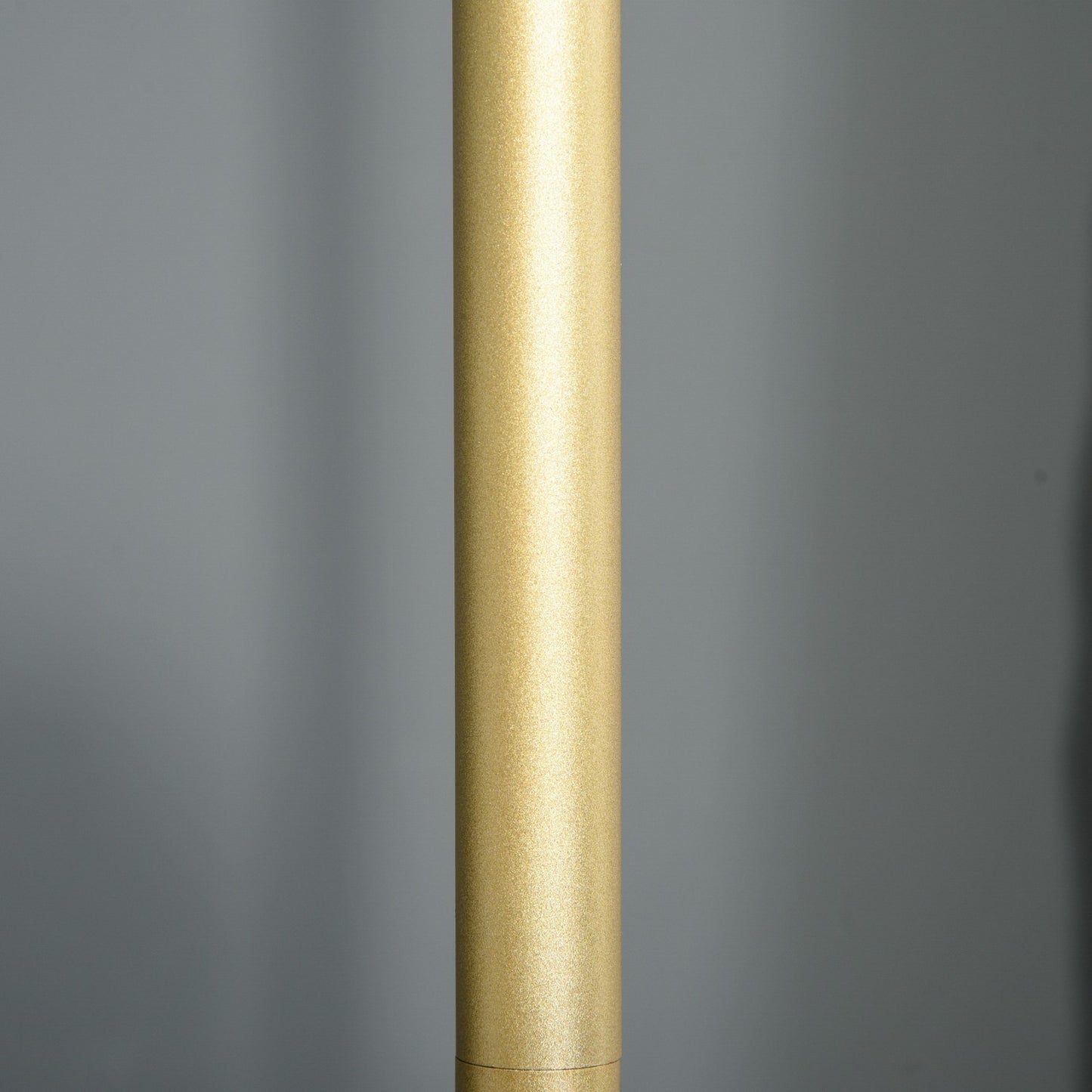 White metal floor lamp for living room, Ø40 x 160H Cm