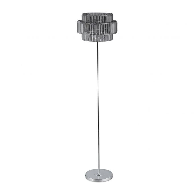 Floor lamp crystal gray