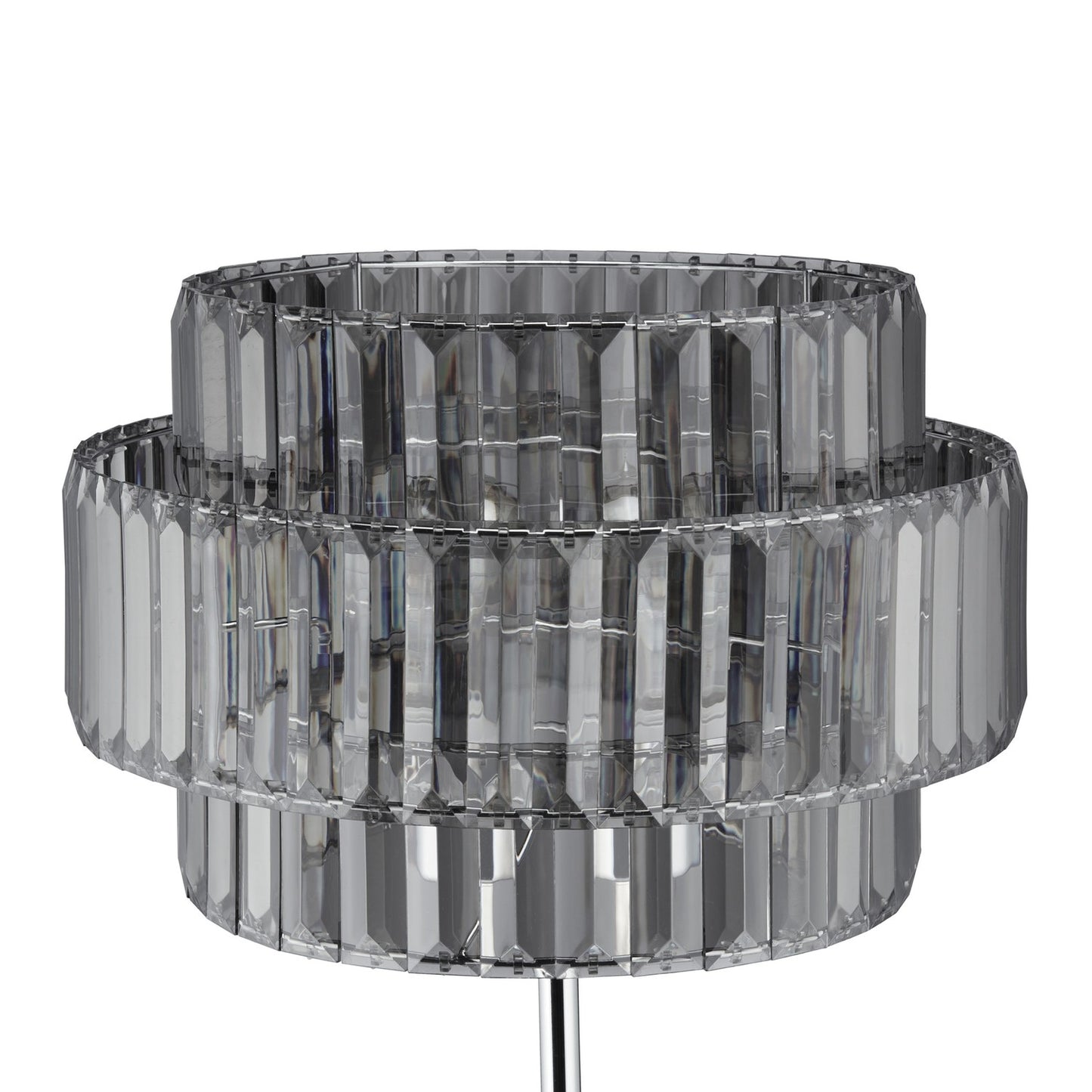 Floor lamp crystal gray