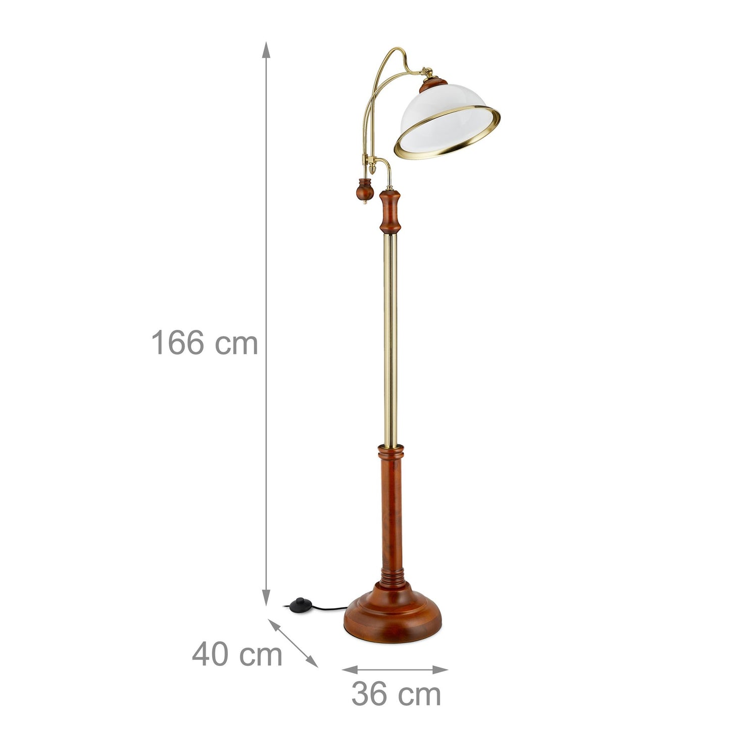 Floor lamp in Art Nouveau style