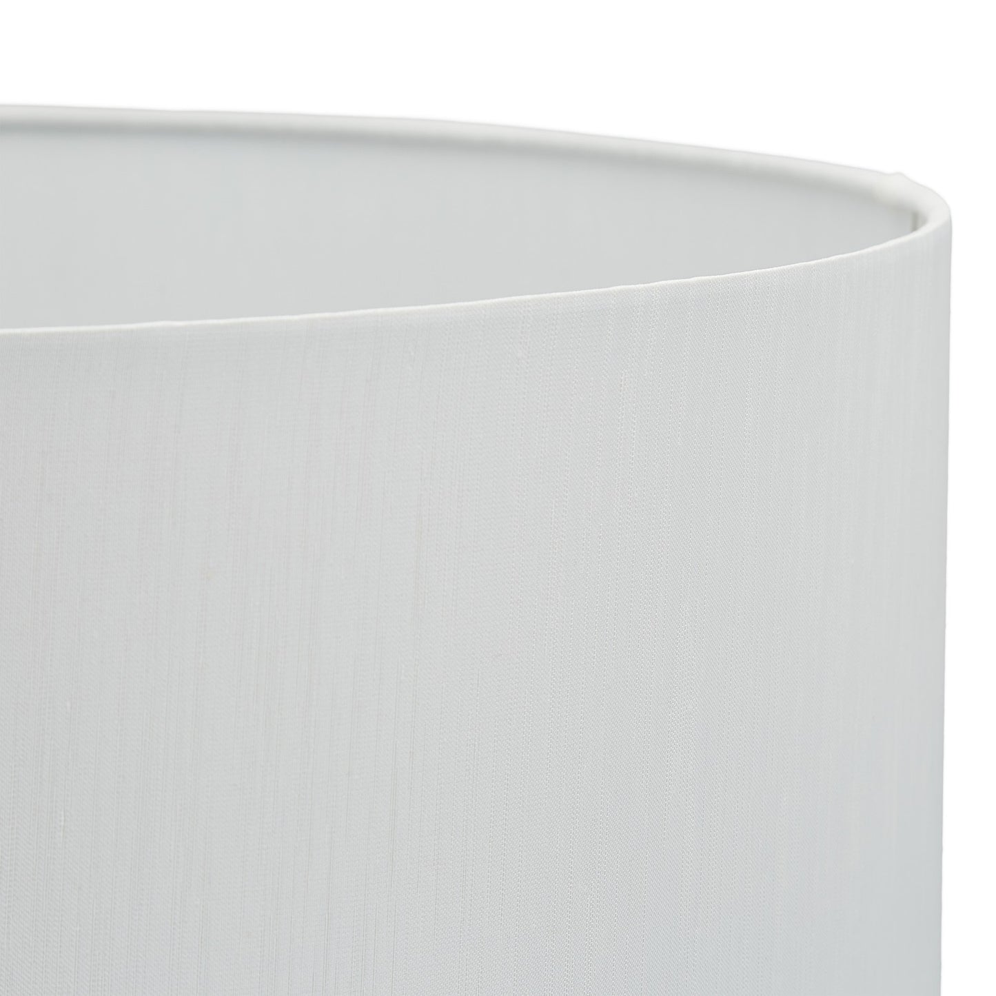 Floor lamp with fabric shade