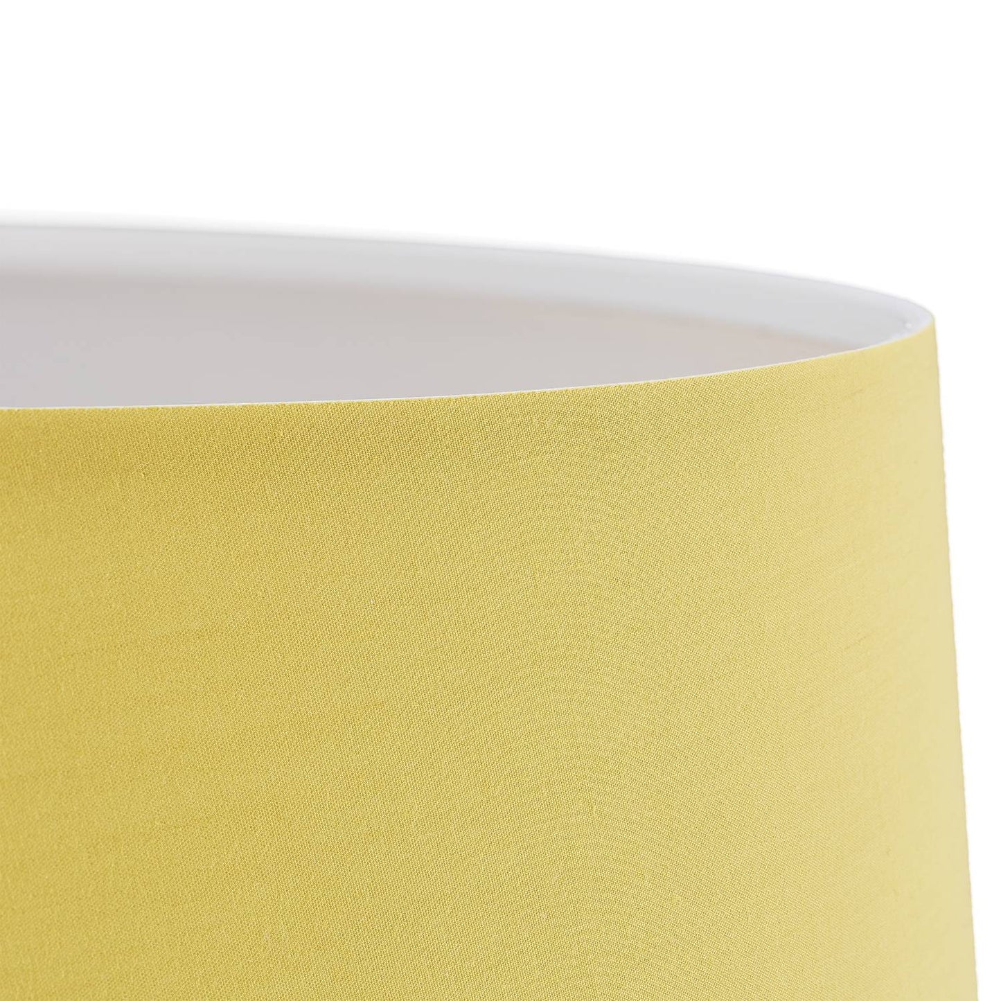 Floor lamp with fabric shade