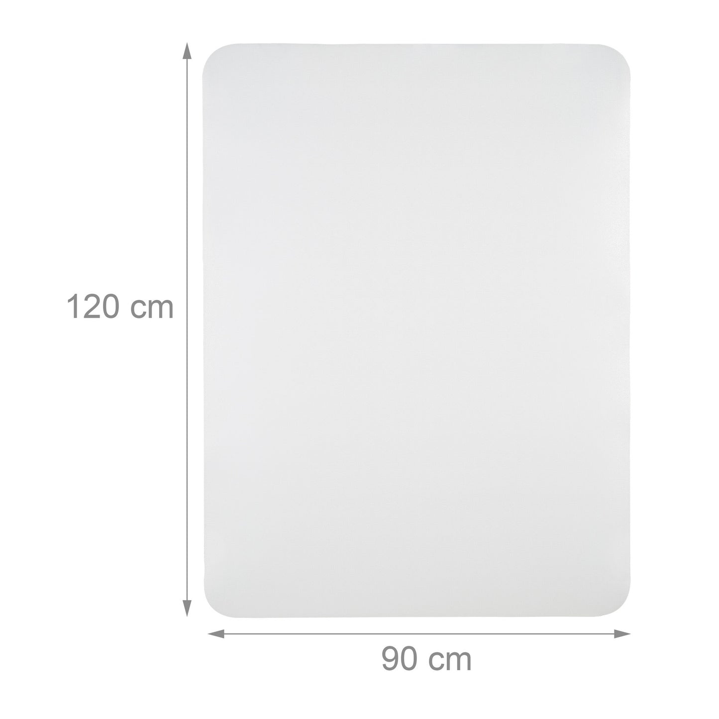 Floor protection for offices 3 different sizes