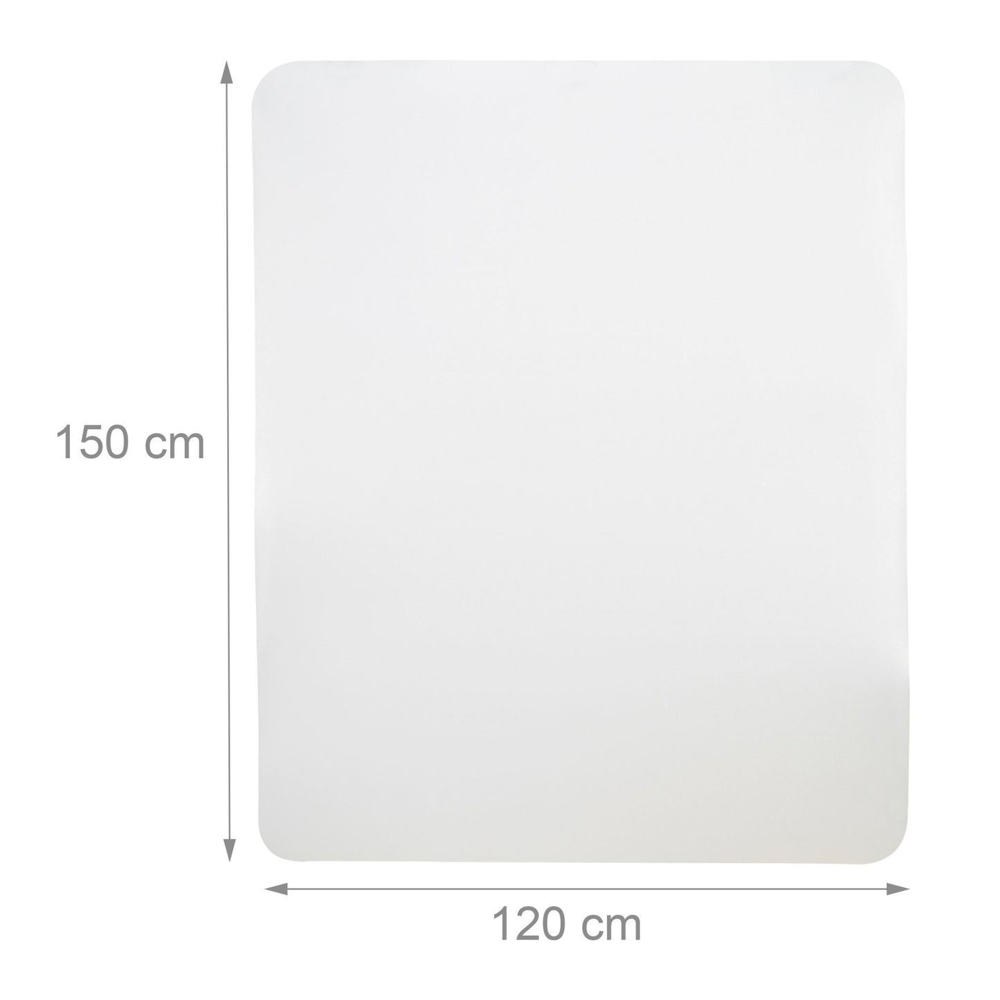 Floor protection for offices 3 different sizes