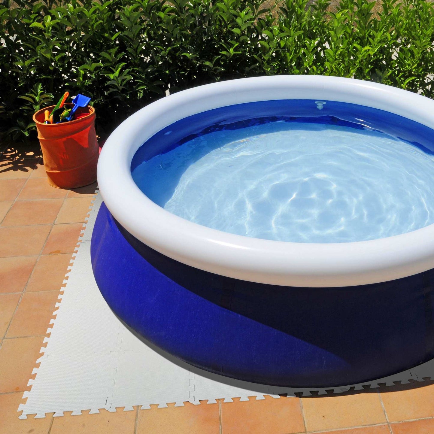 Floor protection mat 30x30cm Set of 24