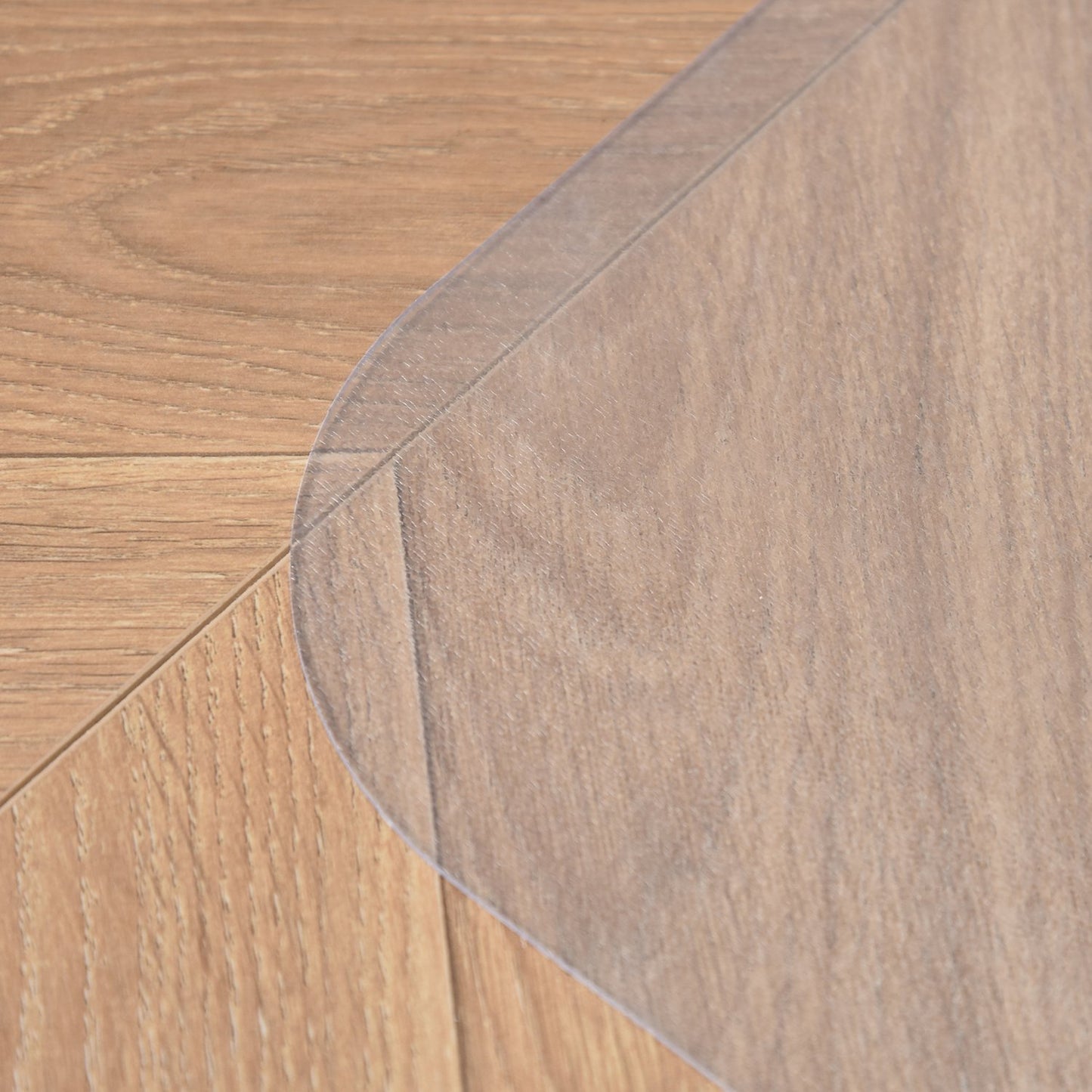 Office chair mat 90x120 cm, clear & scratch-resistant
