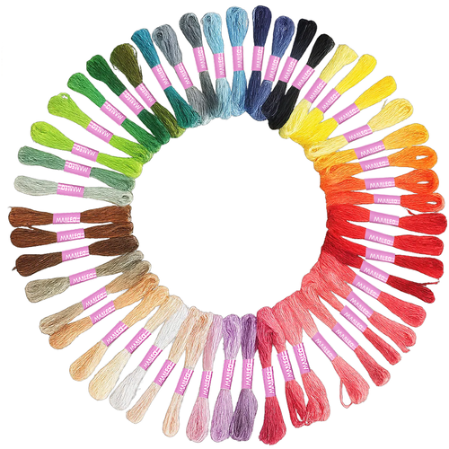 Floss - embroidery set 50 colors 25680