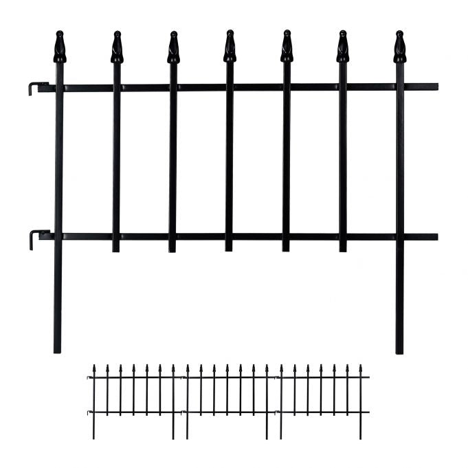 Flower Bed Fence 4 Piece Set