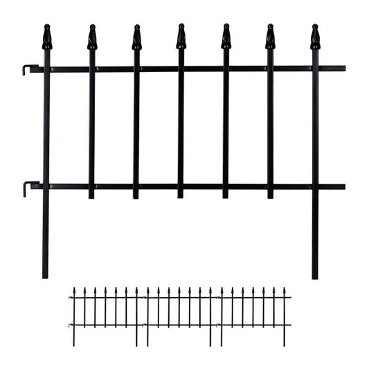 Flower Bed Fence 4 Piece Set