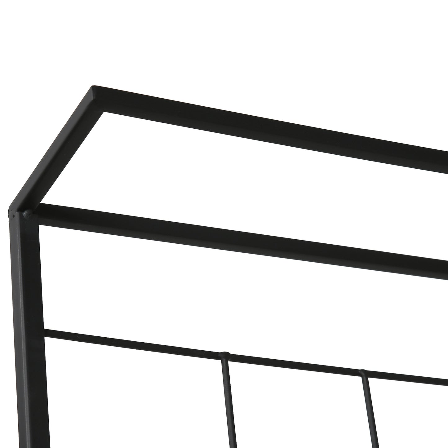 Metal plant stand with 3 steps for indoor and outdoor use