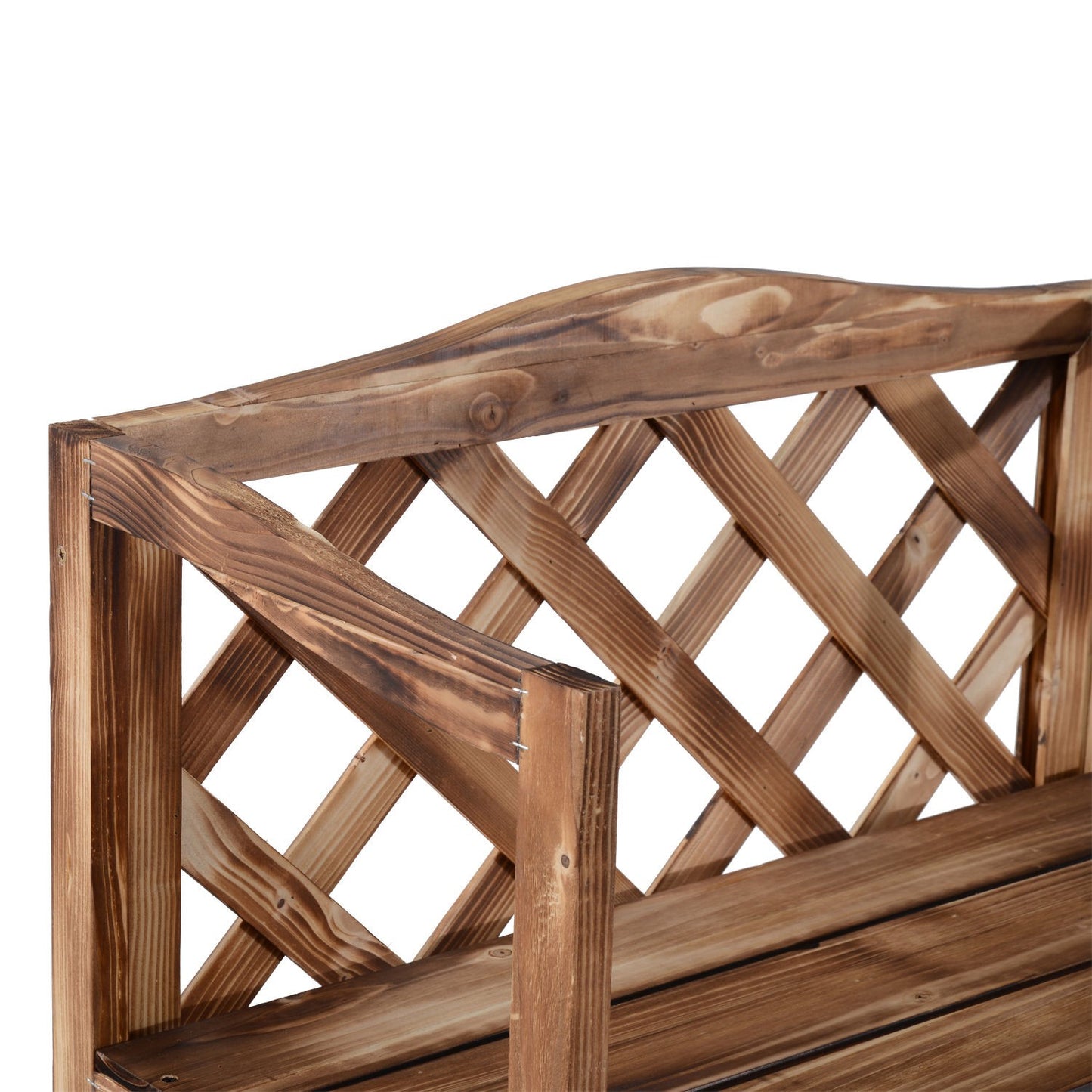 Plant stand in 3-tier spruce wood - space-saving indoor/outdoor use