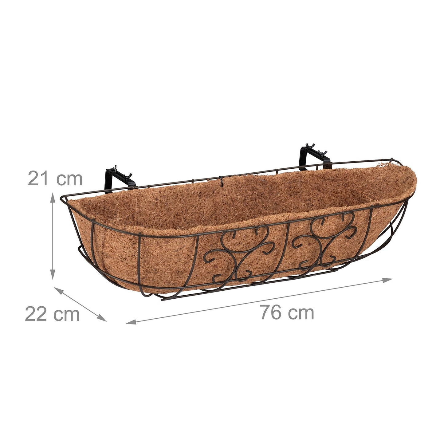 Flower box Balcony Set of 3