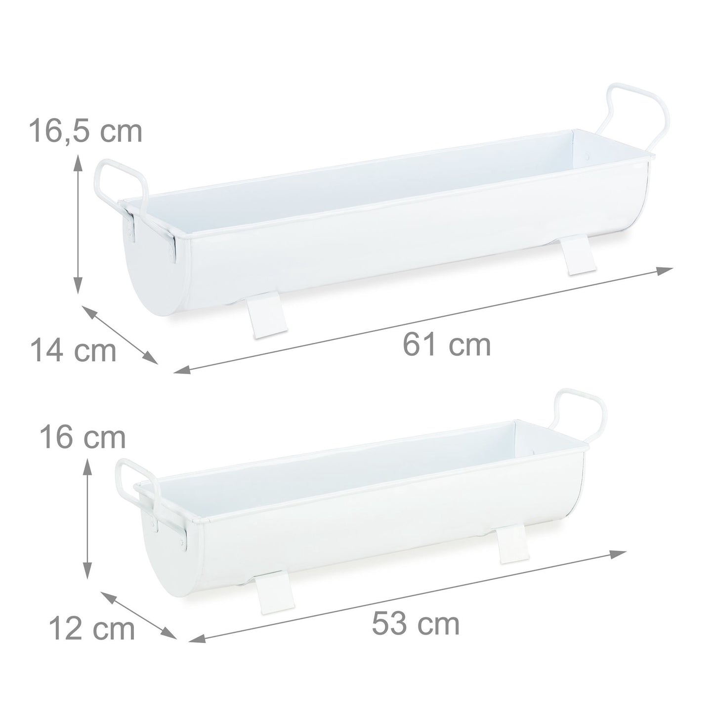 Flower box set of two