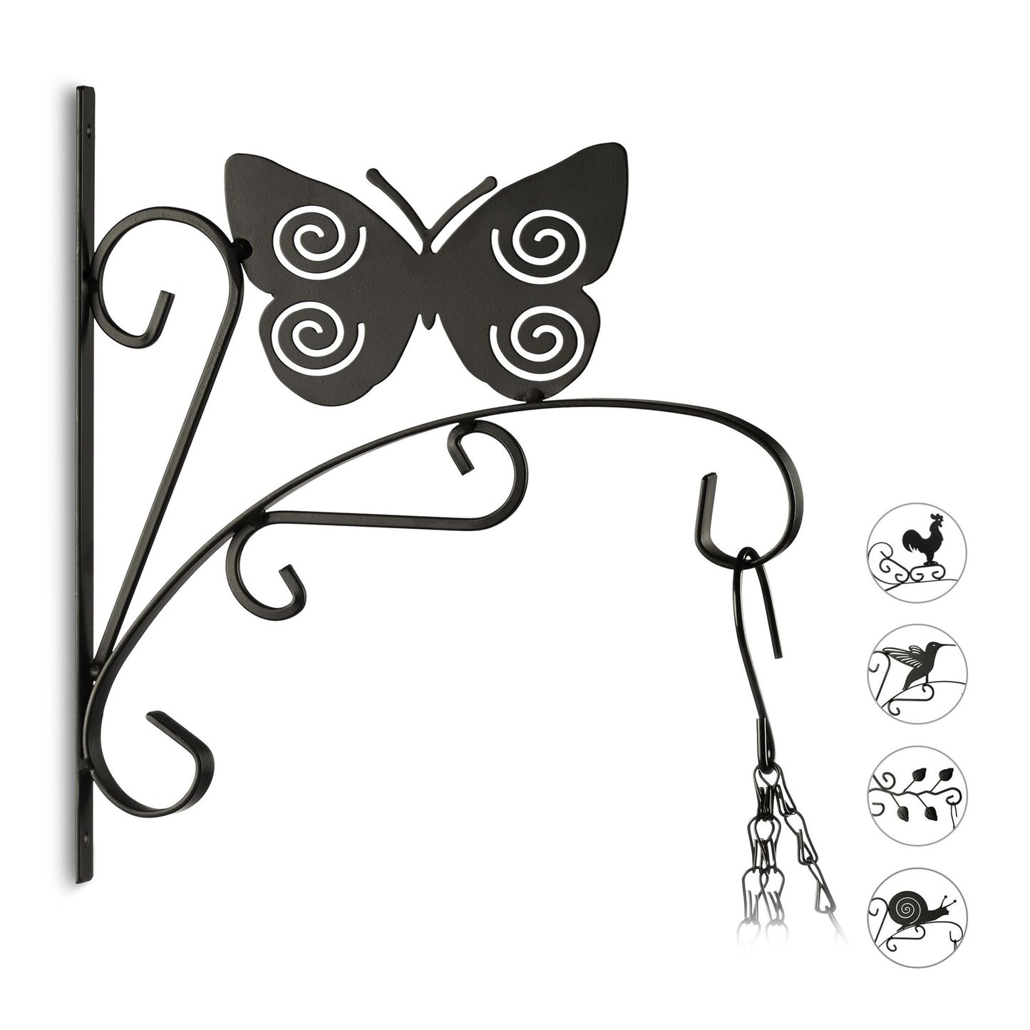 Flower hooks with different motifs