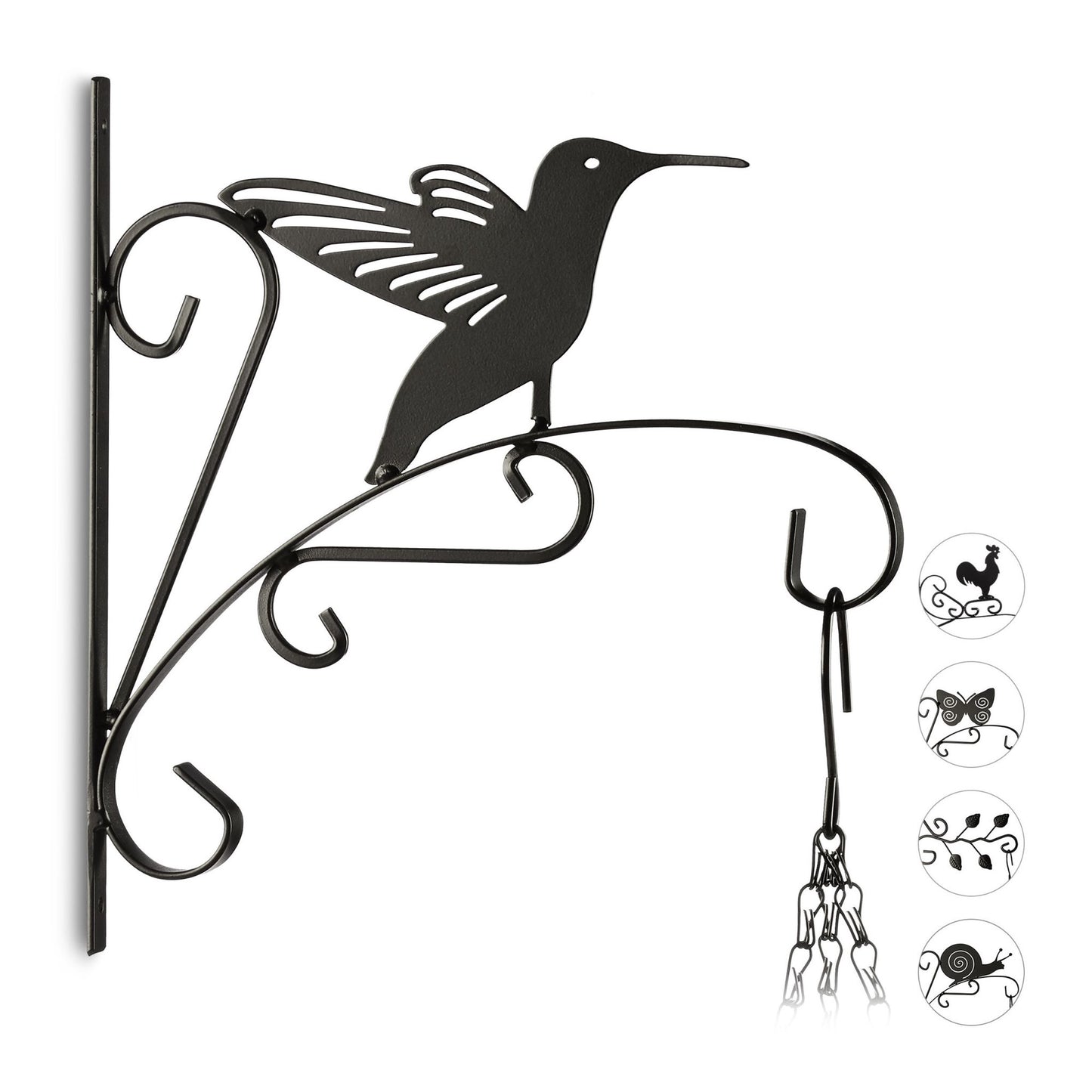 Flower hooks with different motifs