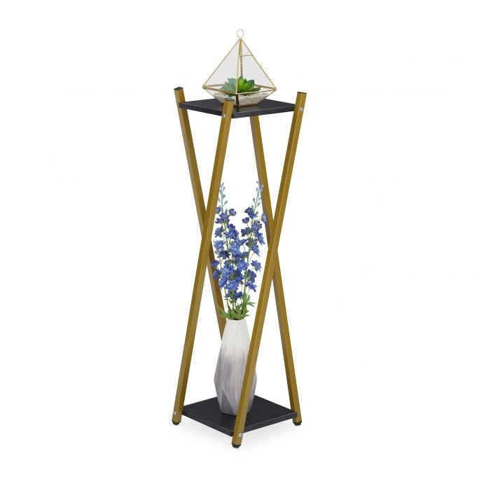 Flower pedestal with 2 levels