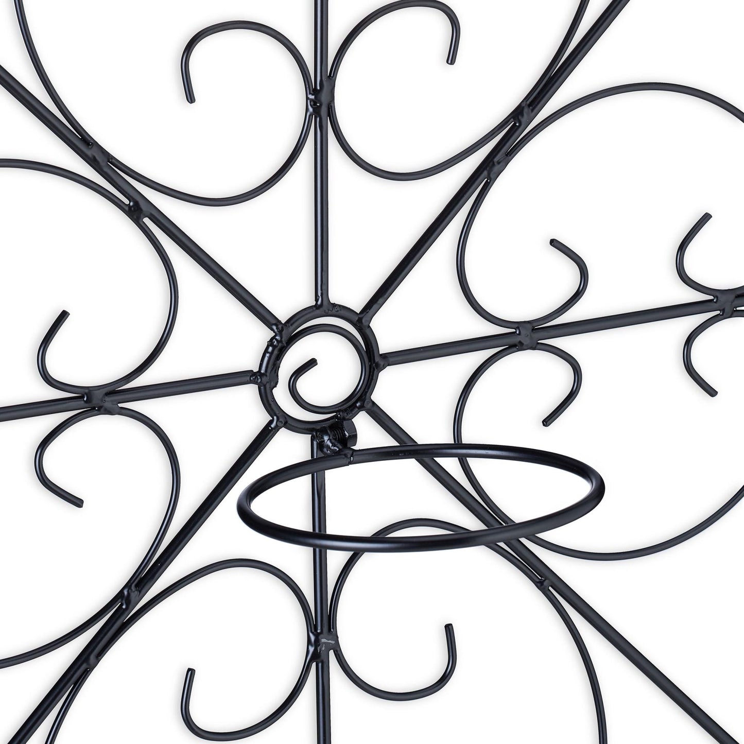 Flower pot holder in black