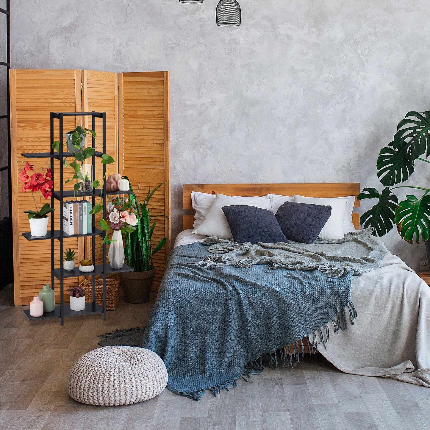Flower shelf with 6 levels
