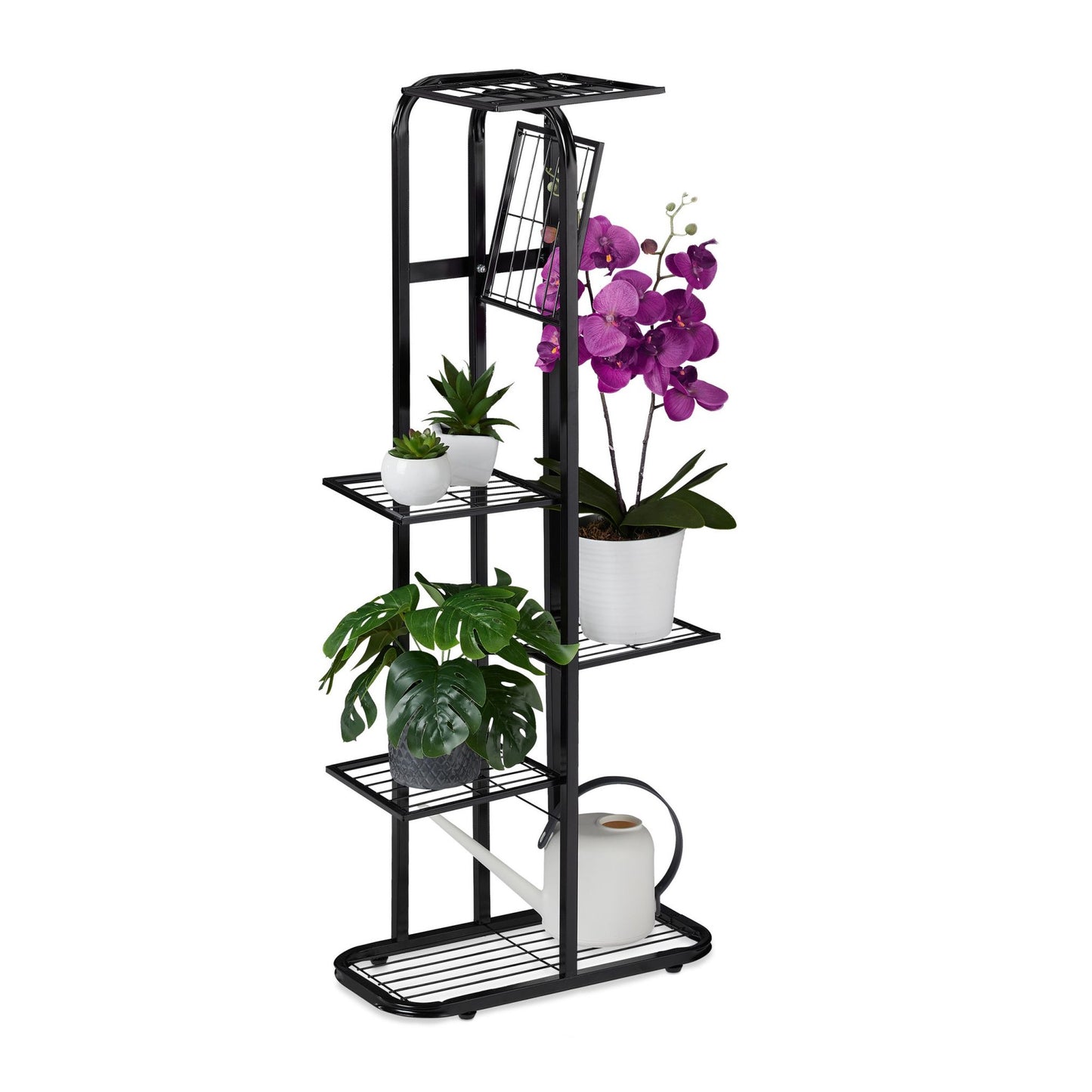 Flower staircase in metal 6 floors