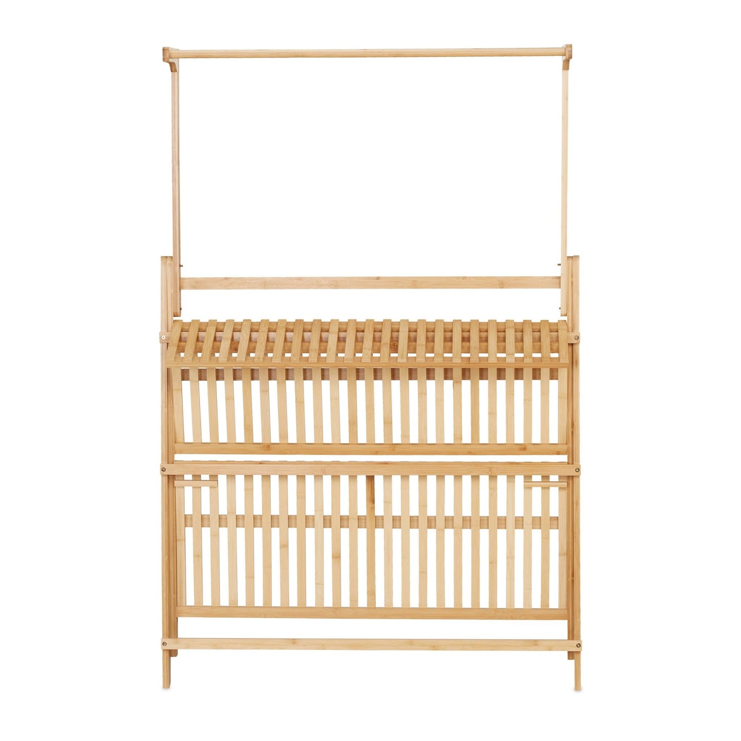 Flower stand in bamboo with hanging rod