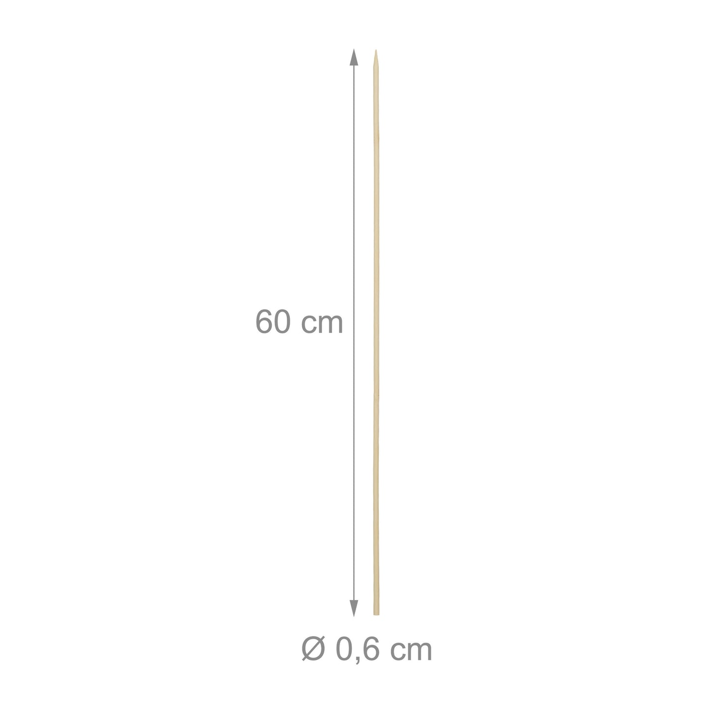 Flower sticks 60 cm in sets of 50