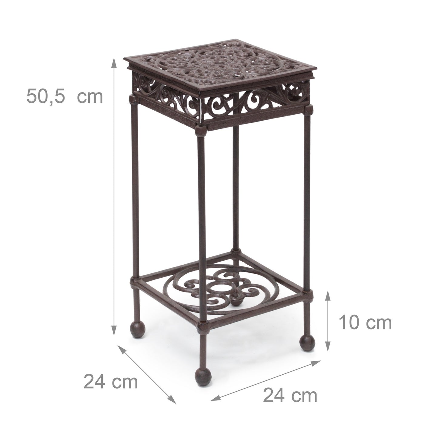 Flower stool square