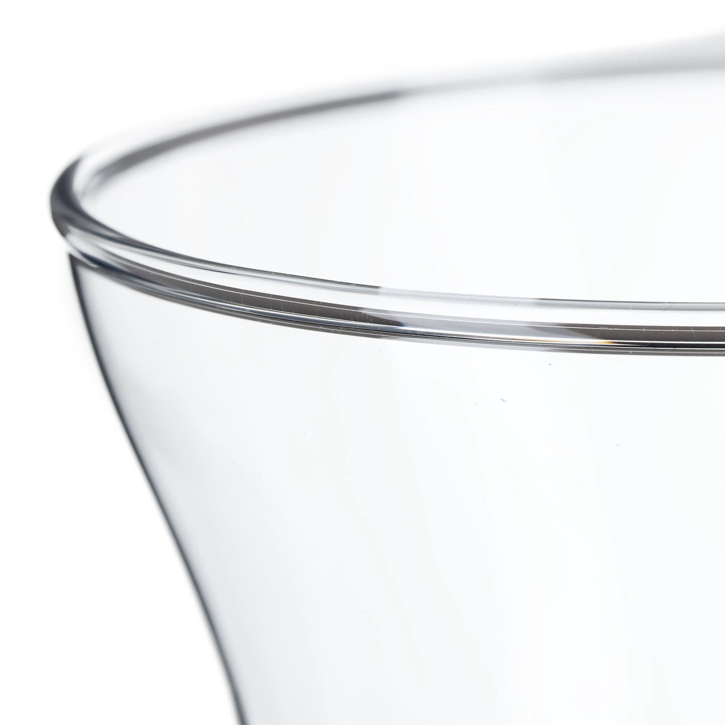Flower vase in glass