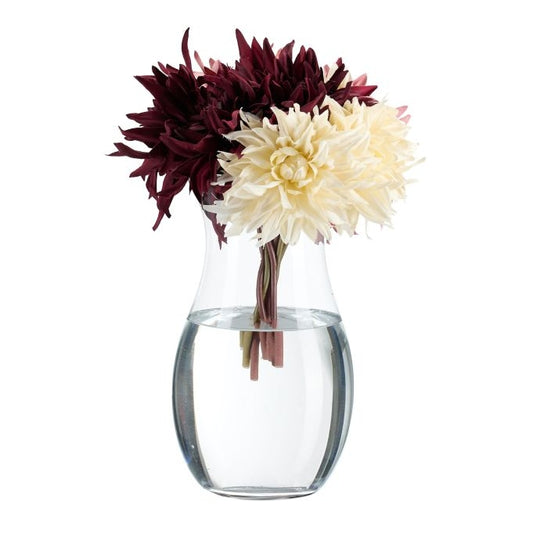 Flower vase in glass
