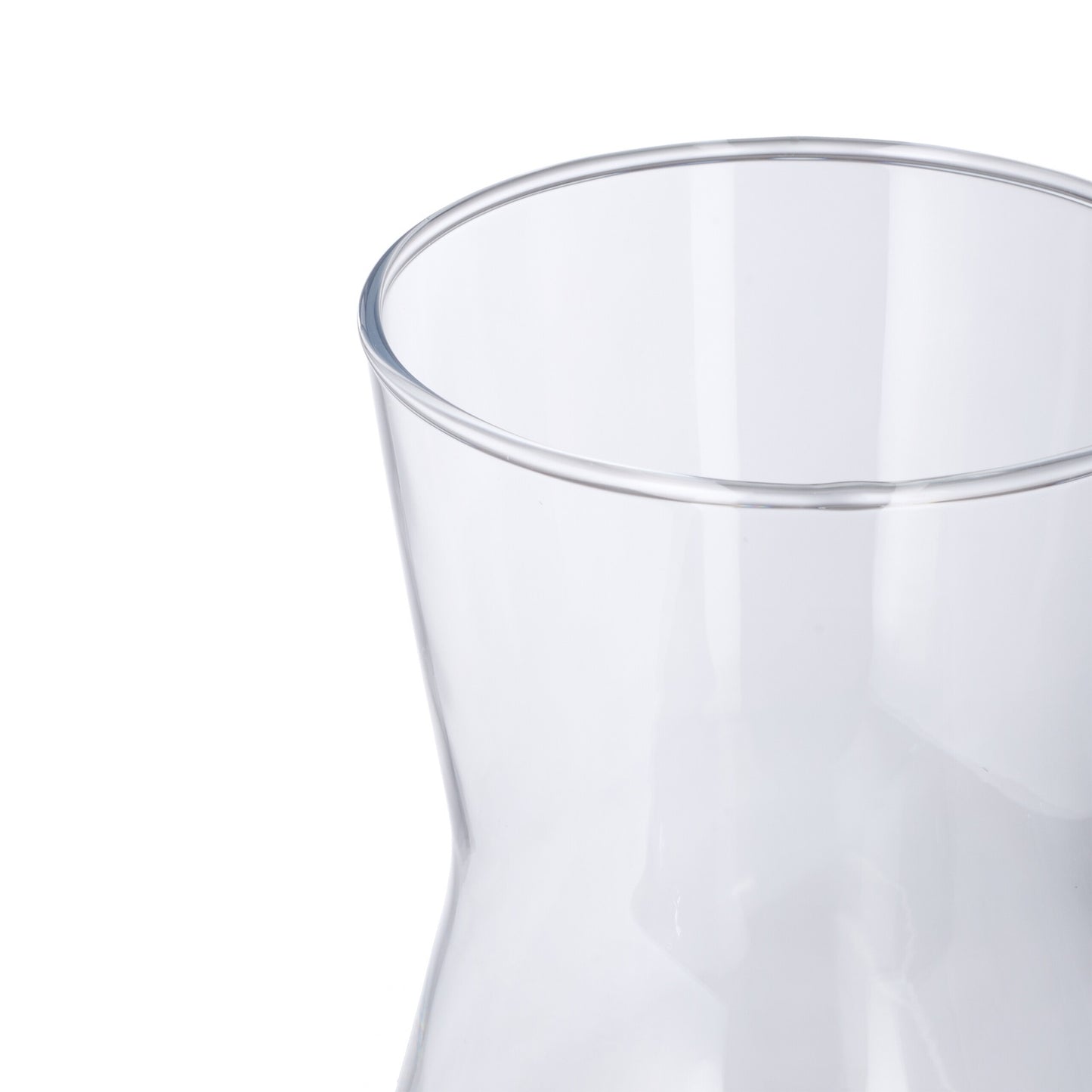 Flower vase in glass