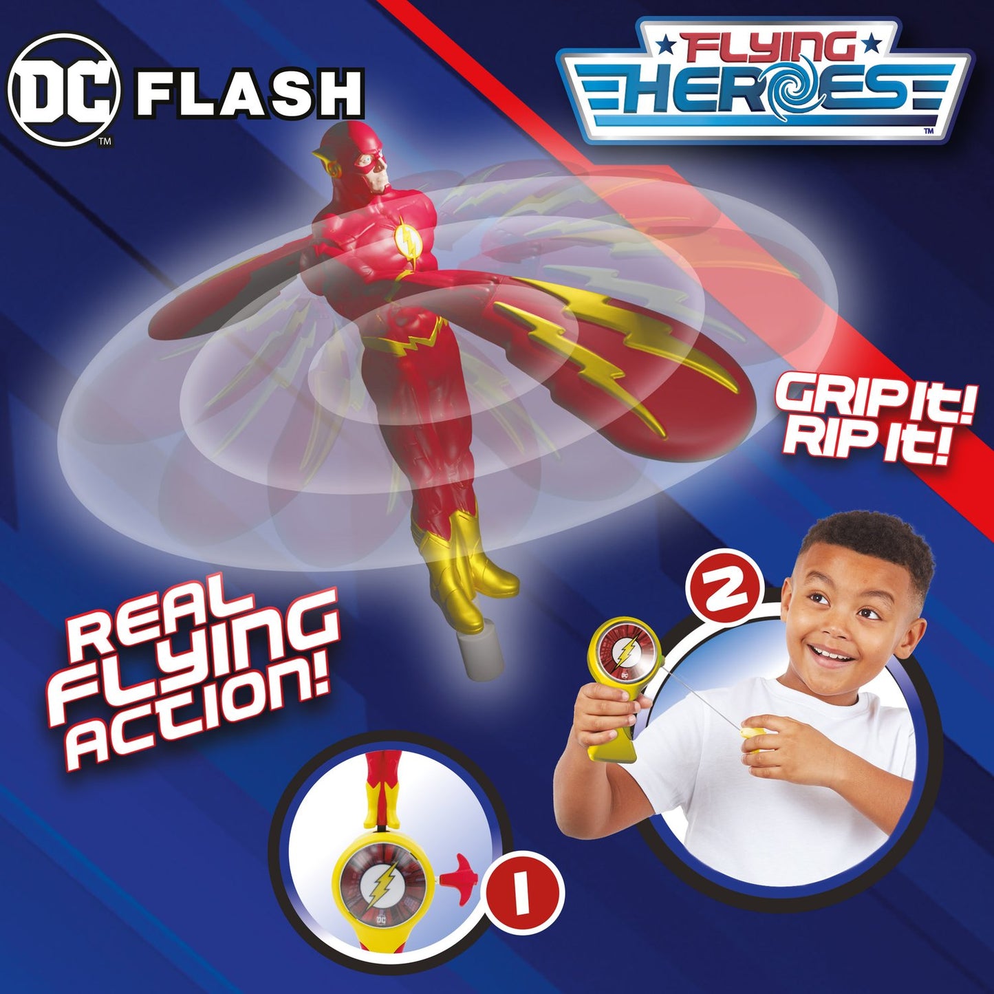 Flying Heroes Figure Flash