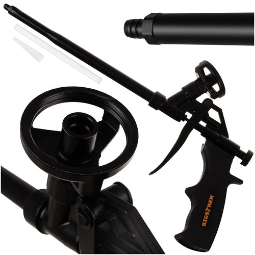 Foam Gun with Adjustable Dispenser, Metal Body, 320mm