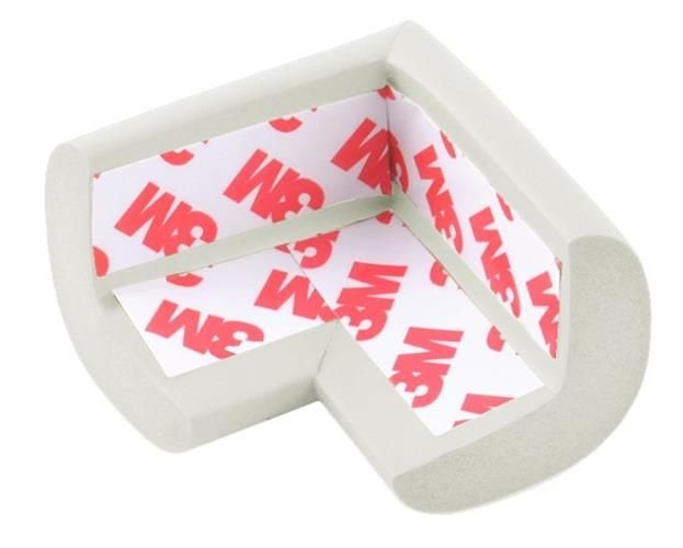 Foam corner protection - 4 pieces (white)