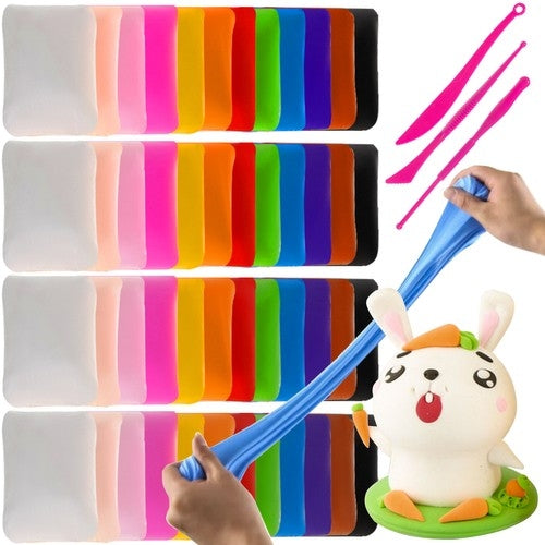 Foam - plasticine set 48 pcs. Kruzzel 21656