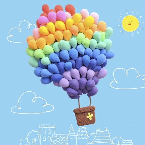 Foam - plasticine set 48 pcs. Kruzzel 21656