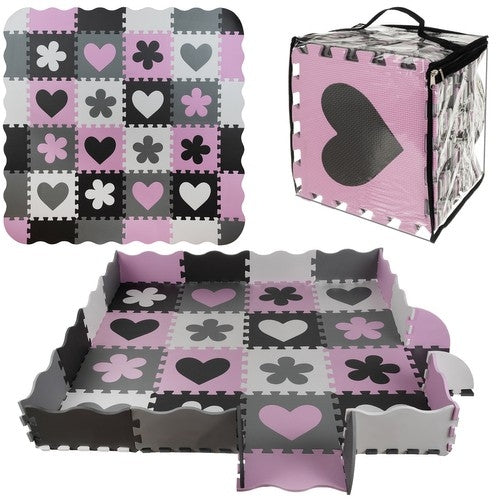 Foam puzzle 30x30cm 16 pcs. P16134