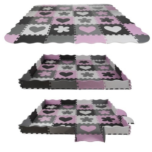 Foam puzzle 30x30cm 16 pcs. P16134