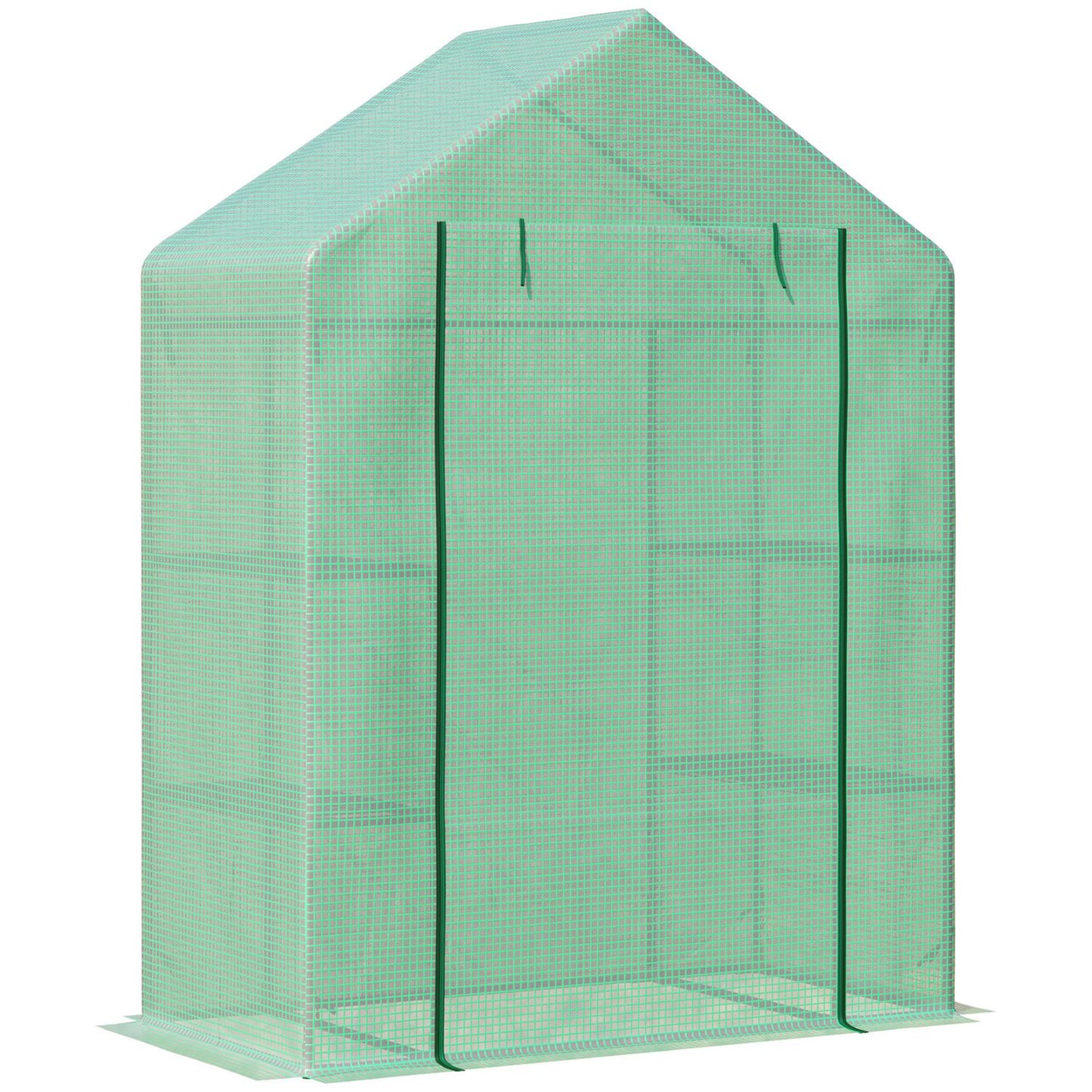 Foil Walk-In Greenhouse for plants with 6 shelves